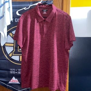 Men’s Alfani XL maroon Polo
